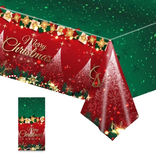 Merry christmas tablecloth - merry,
