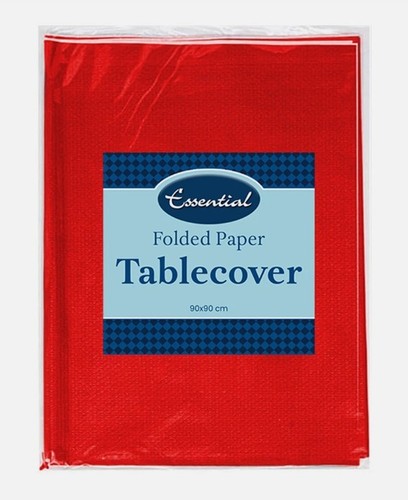 Paper table covers folded - covers,