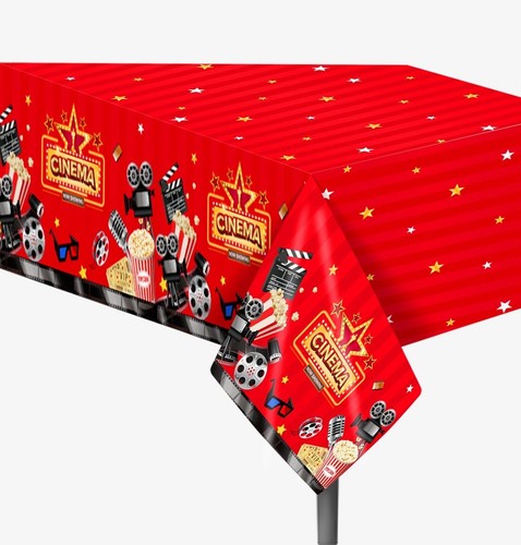 Cinema movie night tablecloth - cinema,