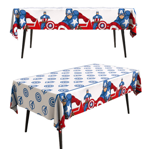Captain america tablecloth - america,