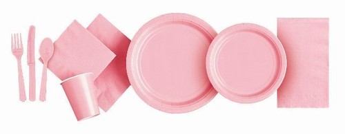 Plain disposable party - plain,