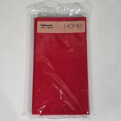 Sainsburys tablecover red - sainsburys,